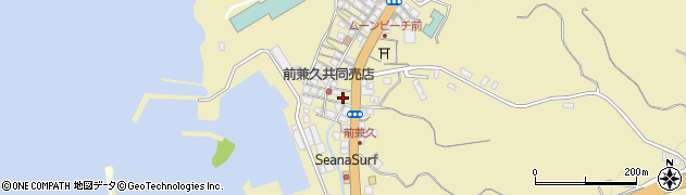 沖縄県国頭郡恩納村前兼久23周辺の地図