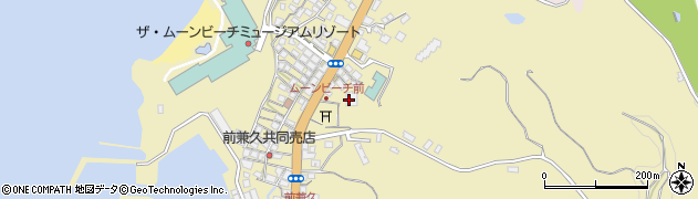 沖縄県恩納村（国頭郡）前兼久周辺の地図