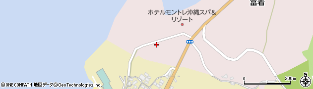 沖縄県国頭郡恩納村冨着1543周辺の地図