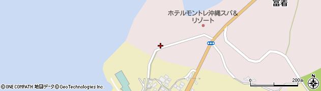 沖縄県国頭郡恩納村冨着1548周辺の地図