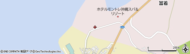 沖縄県国頭郡恩納村冨着1549周辺の地図