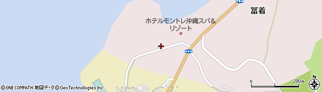 沖縄県国頭郡恩納村冨着1557周辺の地図