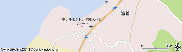 沖縄県国頭郡恩納村冨着1469周辺の地図