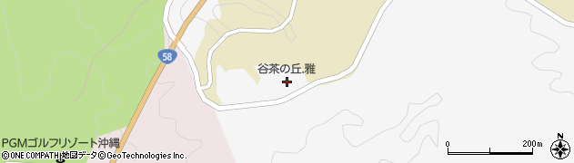 沖縄県国頭郡恩納村谷茶1919周辺の地図