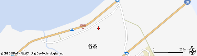 沖縄県国頭郡恩納村谷茶55周辺の地図
