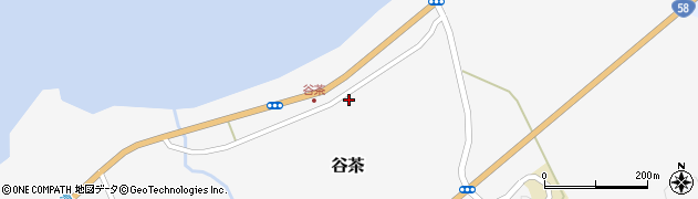 沖縄県国頭郡恩納村谷茶52周辺の地図