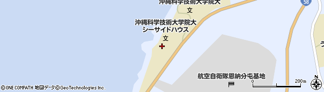 沖縄県国頭郡恩納村恩納7542周辺の地図