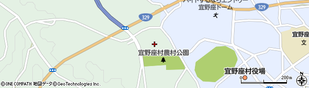 宜野座村通所介護事業所周辺の地図