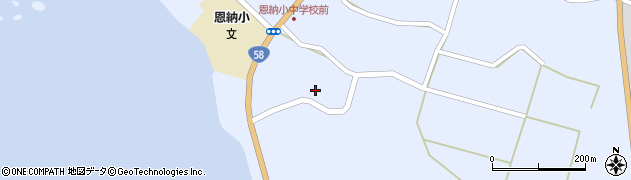 沖縄県国頭郡恩納村恩納6329周辺の地図