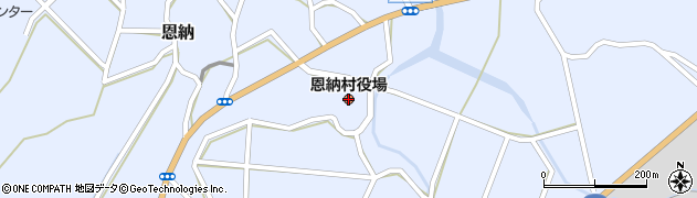 恩納村役場　商工観光課周辺の地図