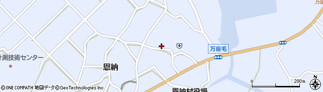 沖縄県国頭郡恩納村恩納2566周辺の地図
