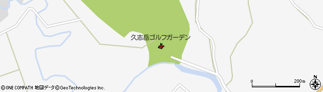 久志岳ゴルフガーデン周辺の地図