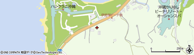 沖縄県国頭郡恩納村名嘉真2240周辺の地図