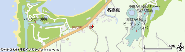 沖縄県国頭郡恩納村名嘉真2218周辺の地図
