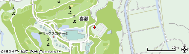沖縄県名護市喜瀬1340周辺の地図