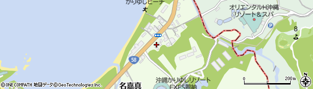沖縄県国頭郡恩納村名嘉真2573周辺の地図