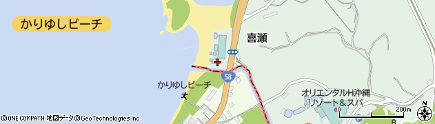 沖縄県名護市喜瀬2009周辺の地図