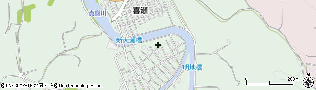沖縄県名護市喜瀬55周辺の地図