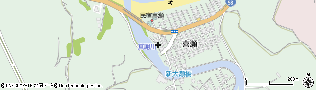 沖縄県名護市喜瀬107周辺の地図