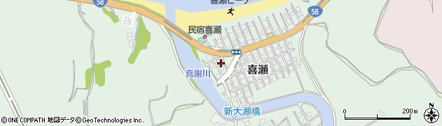 沖縄県名護市喜瀬121周辺の地図