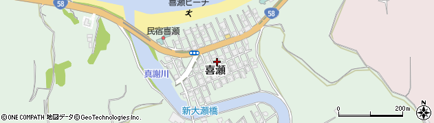 沖縄県名護市喜瀬174周辺の地図
