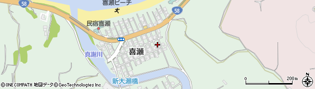 沖縄県名護市喜瀬212周辺の地図