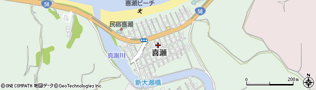 沖縄県名護市喜瀬175周辺の地図