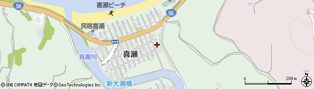 沖縄県名護市喜瀬226周辺の地図