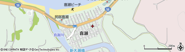 沖縄県名護市喜瀬205周辺の地図