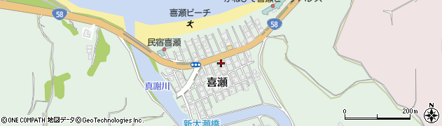 沖縄県名護市喜瀬186周辺の地図