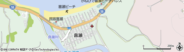 沖縄県名護市喜瀬224周辺の地図