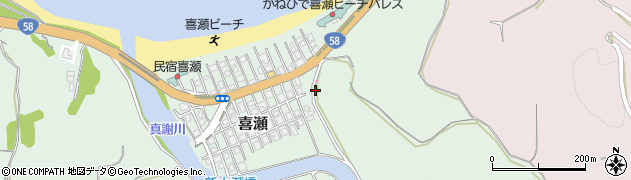 沖縄県名護市喜瀬238周辺の地図