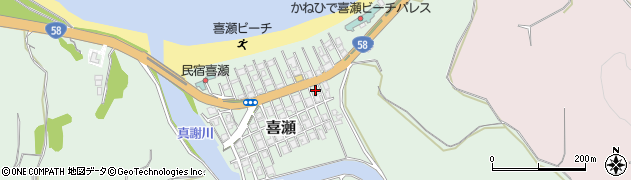 沖縄県名護市喜瀬215周辺の地図
