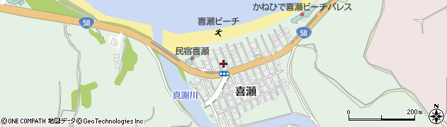沖縄県名護市喜瀬158周辺の地図