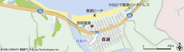 沖縄県名護市喜瀬140周辺の地図