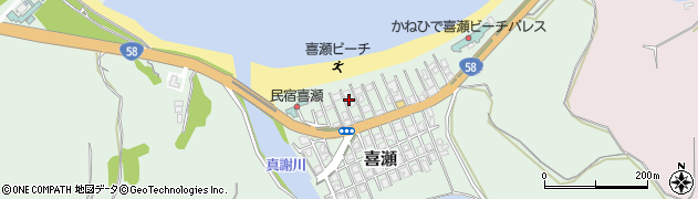 沖縄県名護市喜瀬162周辺の地図