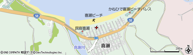 沖縄県名護市喜瀬161周辺の地図