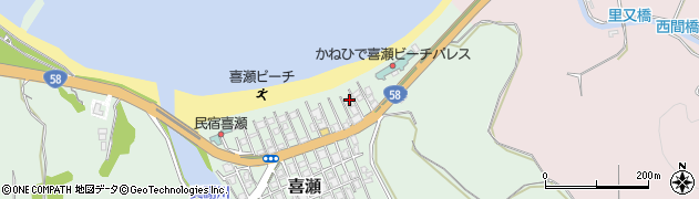 沖縄県名護市喜瀬248周辺の地図