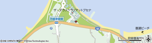 沖縄県名護市喜瀬1651周辺の地図