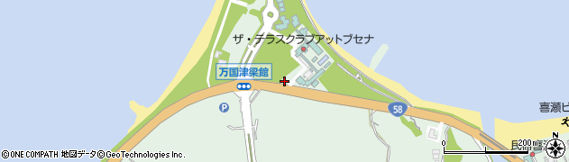 沖縄県名護市喜瀬1716周辺の地図