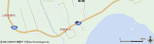 沖縄県名護市安部31周辺の地図