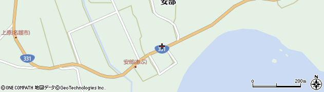 沖縄県名護市安部30周辺の地図