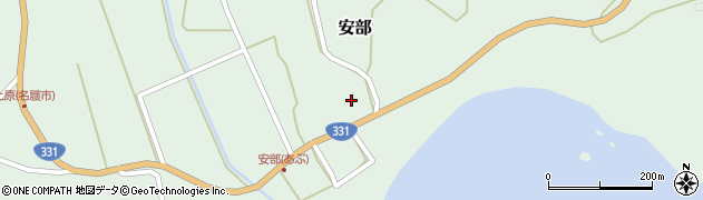 沖縄県名護市安部5周辺の地図