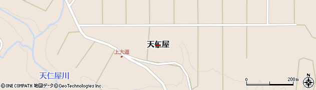 沖縄県名護市天仁屋周辺の地図