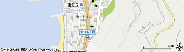 ローソン名護東江店周辺の地図