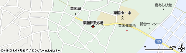 粟国村役場　経済課周辺の地図