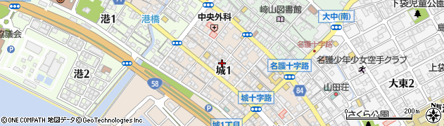 L．a．x casual dining周辺の地図
