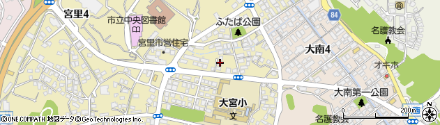 トゥインクル学童クラブ宮里校周辺の地図