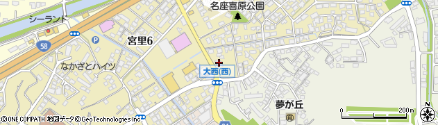 沖縄綜合警備保障株式会社北部支社周辺の地図