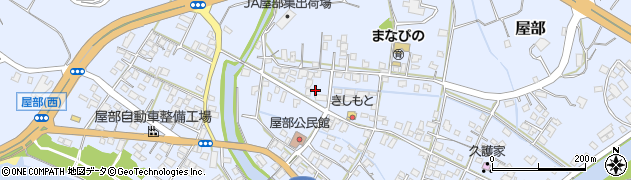 沖縄県名護市屋部周辺の地図
